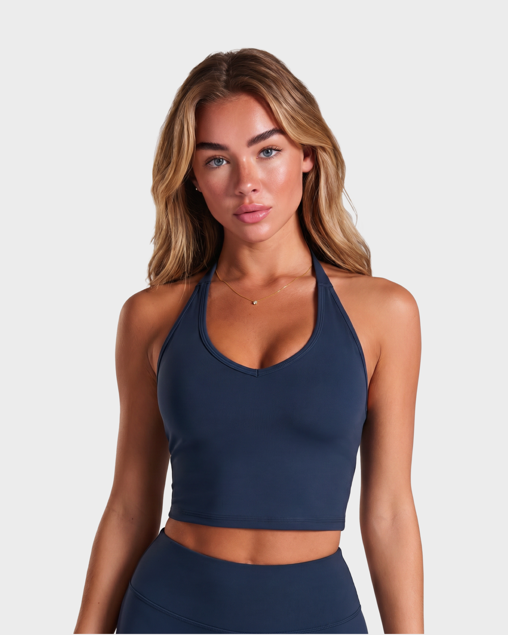 Amelie 3-Piece Capri Set - Navy