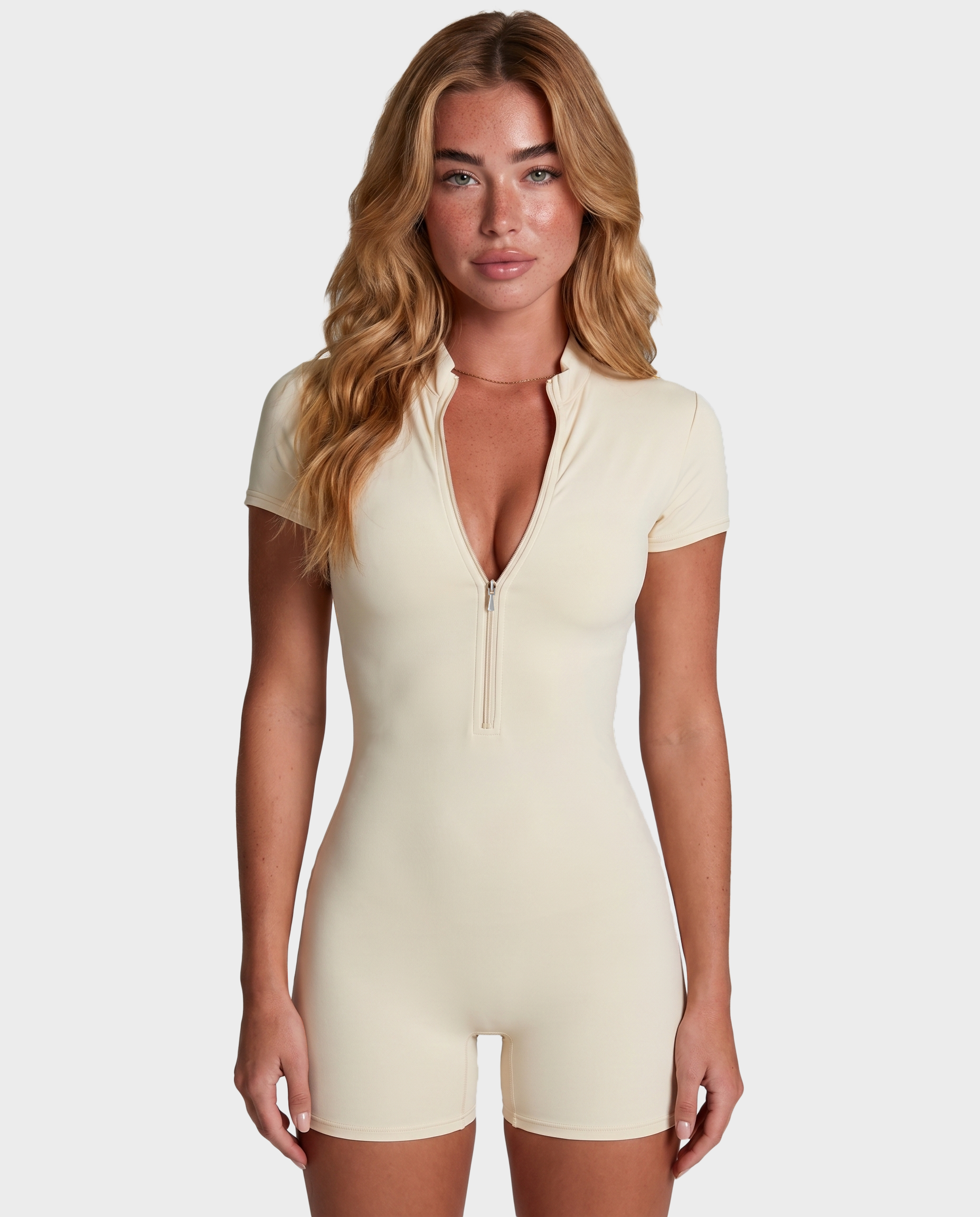 Charlotte Short Sleeve Romper