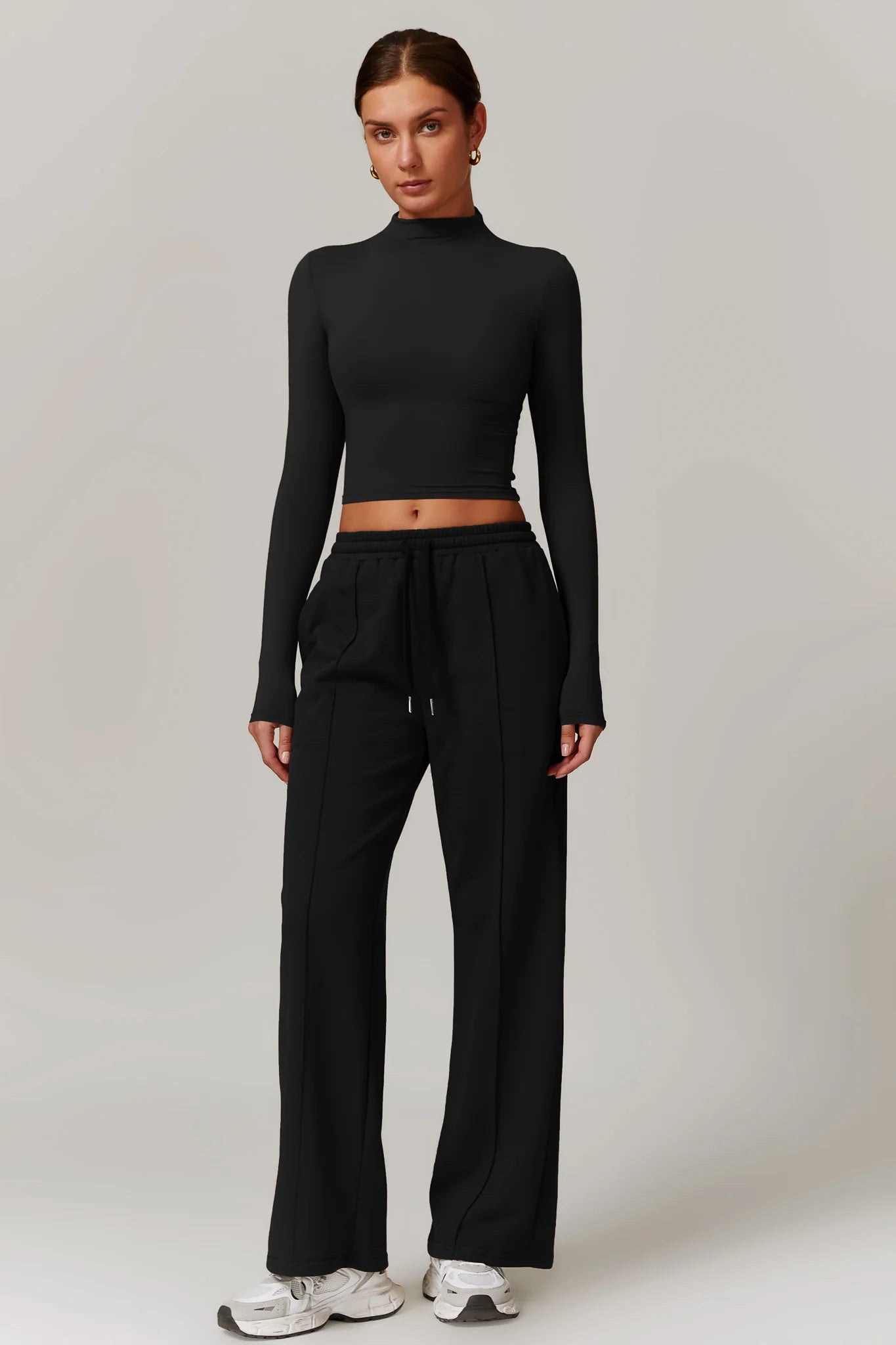 Rose Turtleneck Top