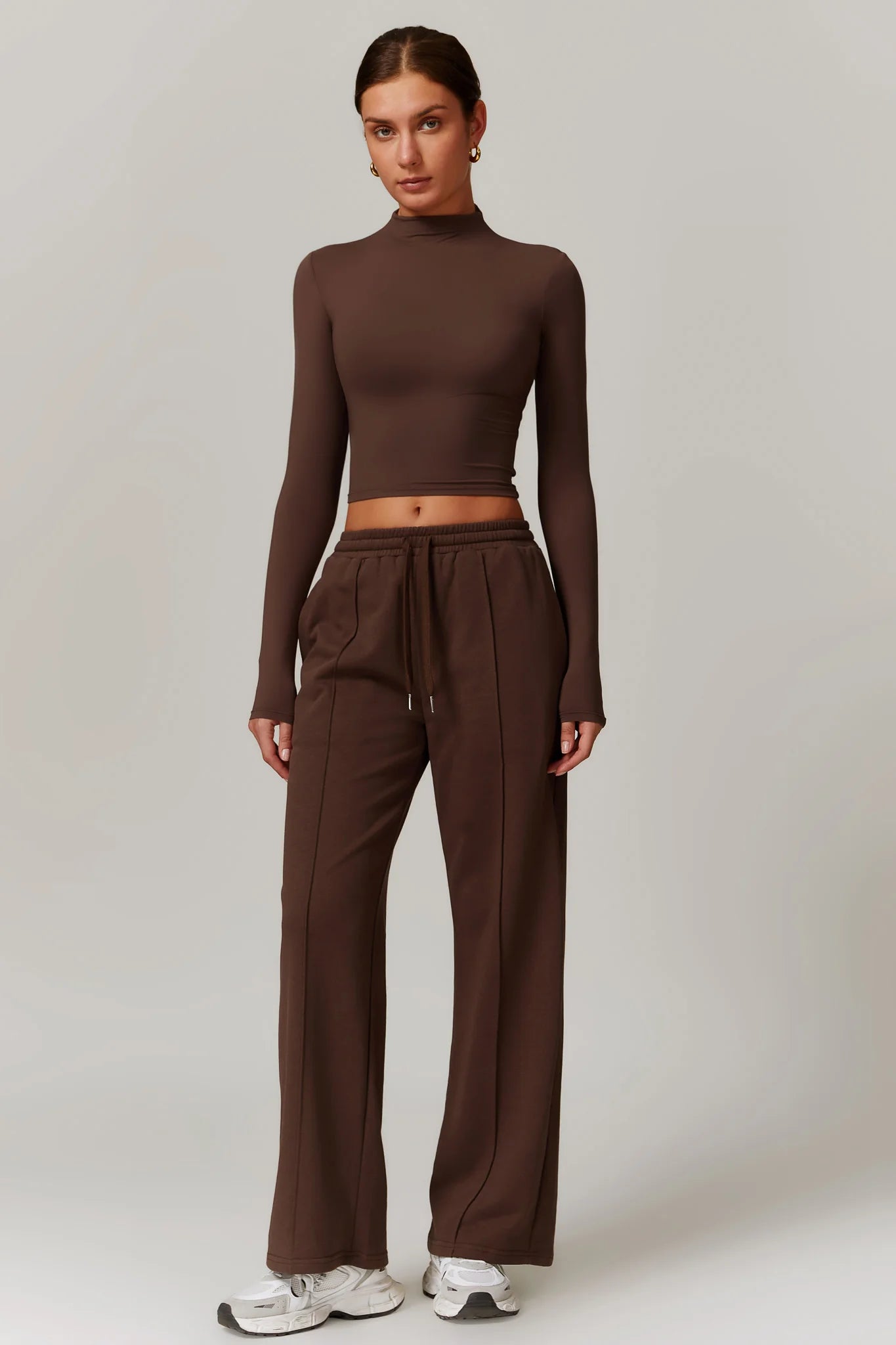 Rose Turtleneck Top