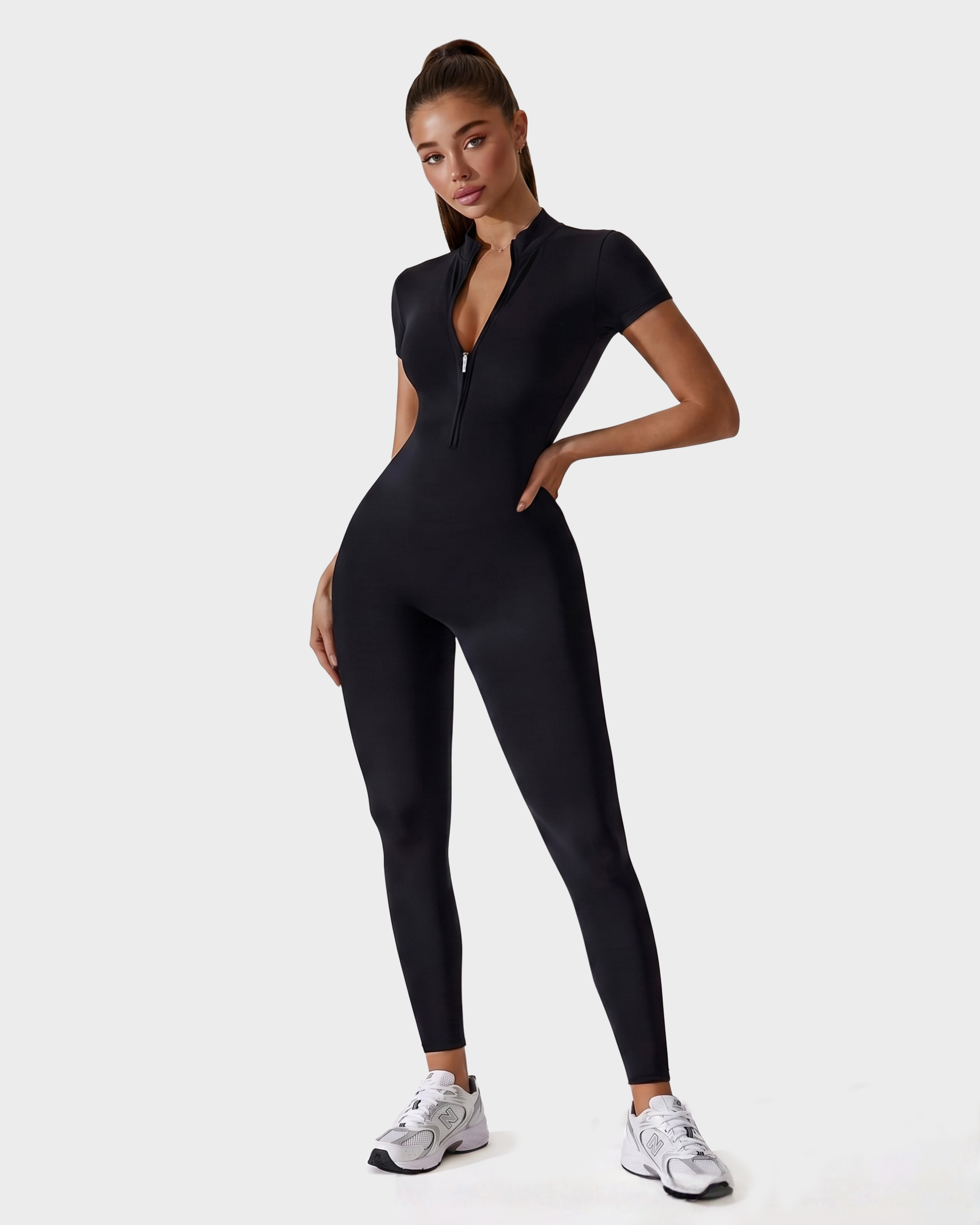 Charlotte Short Sleeve Jumpsuit