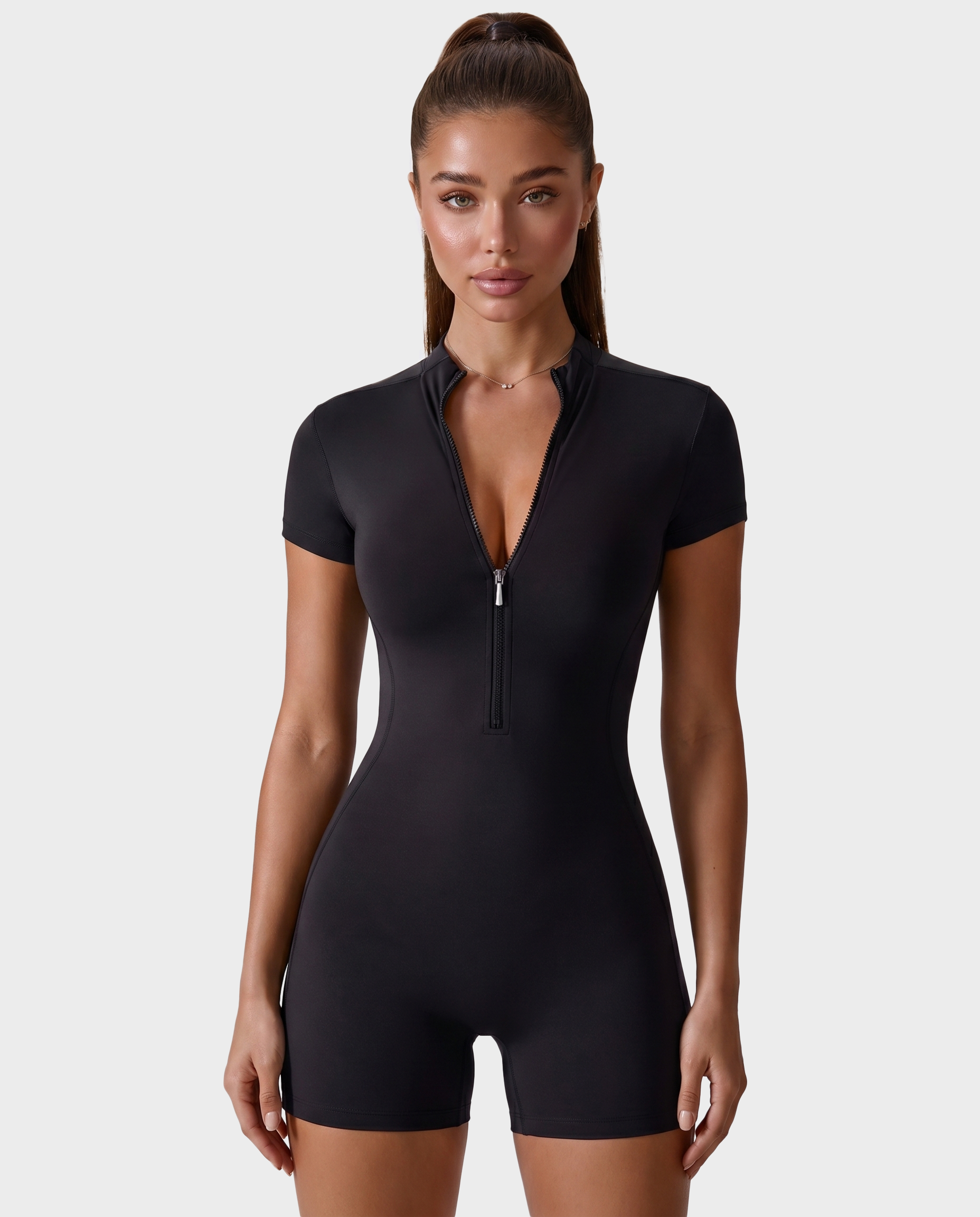 Charlotte Short Sleeve Romper