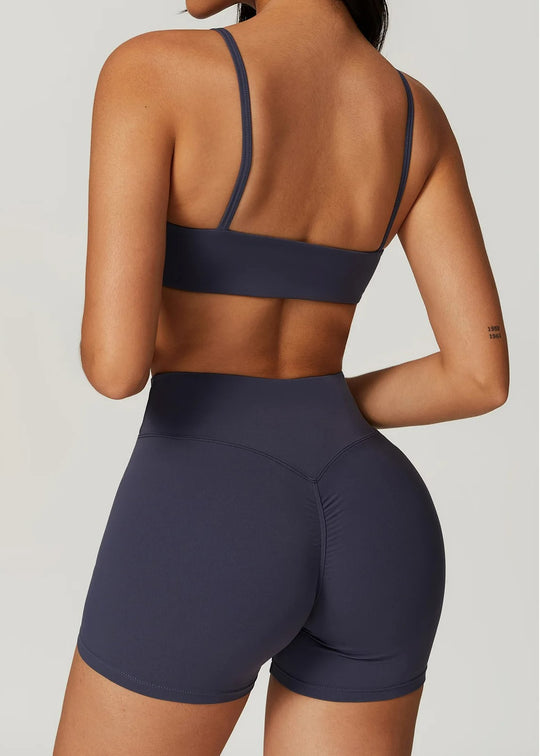 Blue Sports Bra Backside#color_midnight