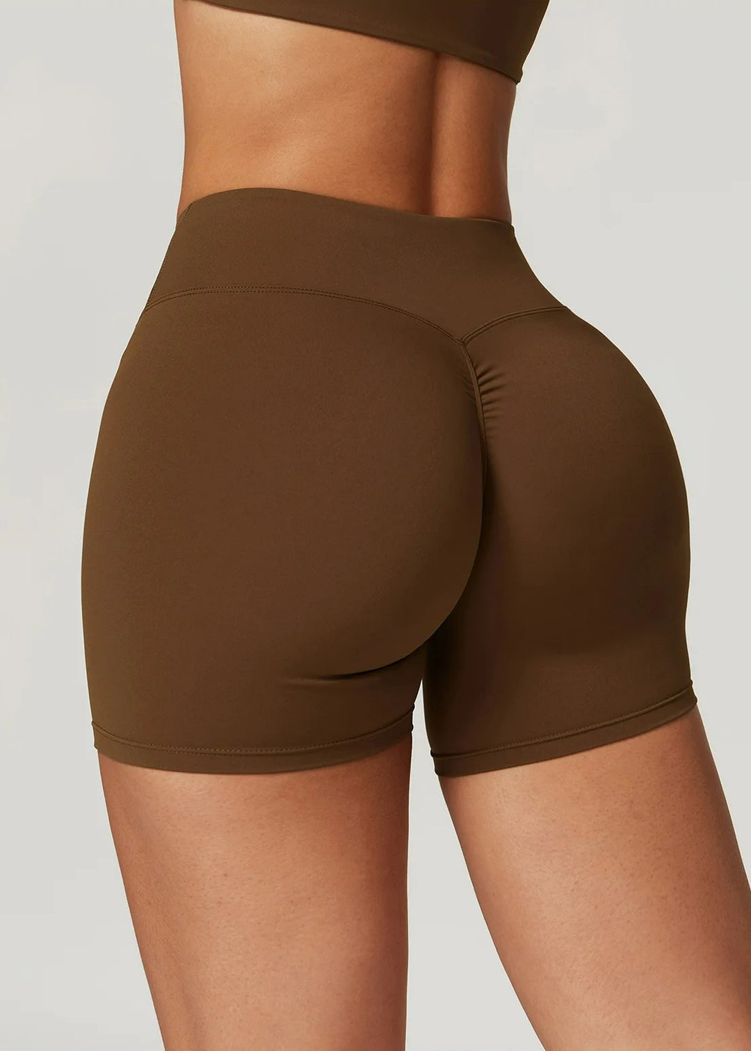 Brown Shorts Backside#color_chocolate