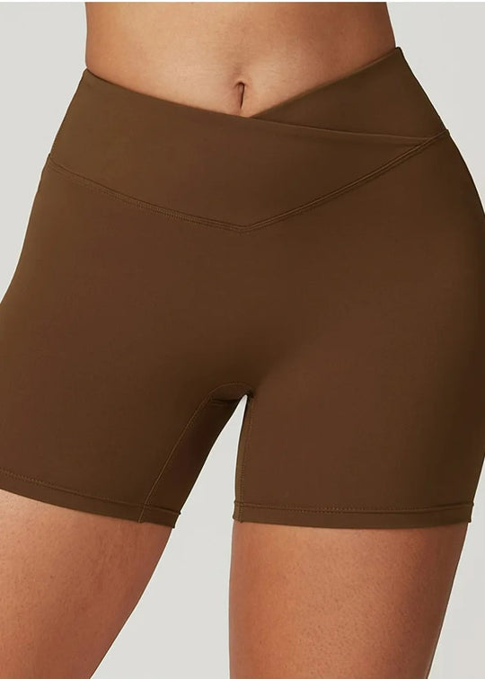 Brown Shorts Frontside#color_chocolate