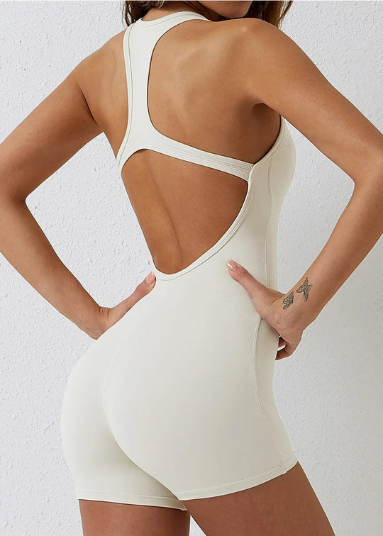 White Romper Backside#color_cream