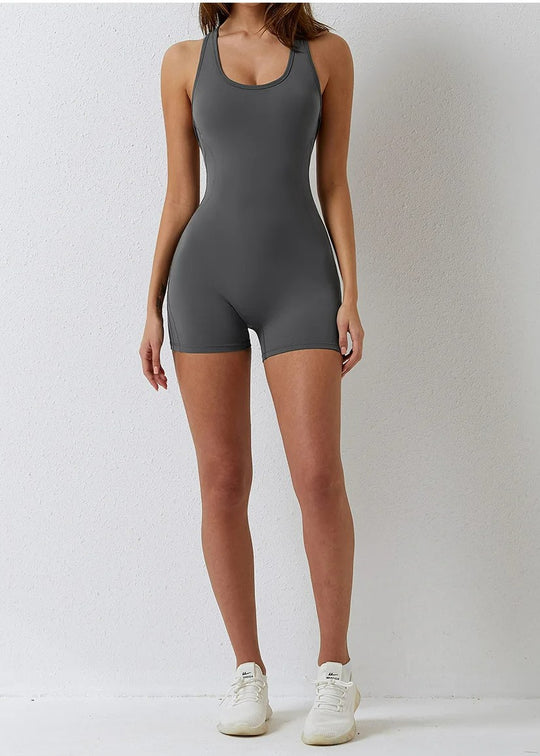 Gray Romper Frontside#color_graphite