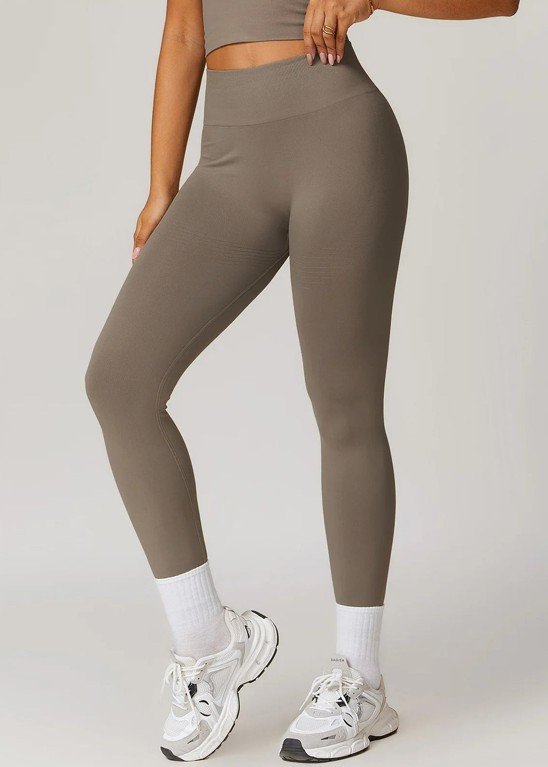 Brown Leggings Frontside#color_sand