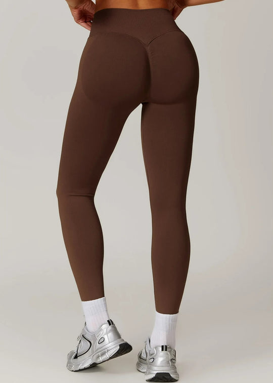 Brown Leggings Backside#color_coffee