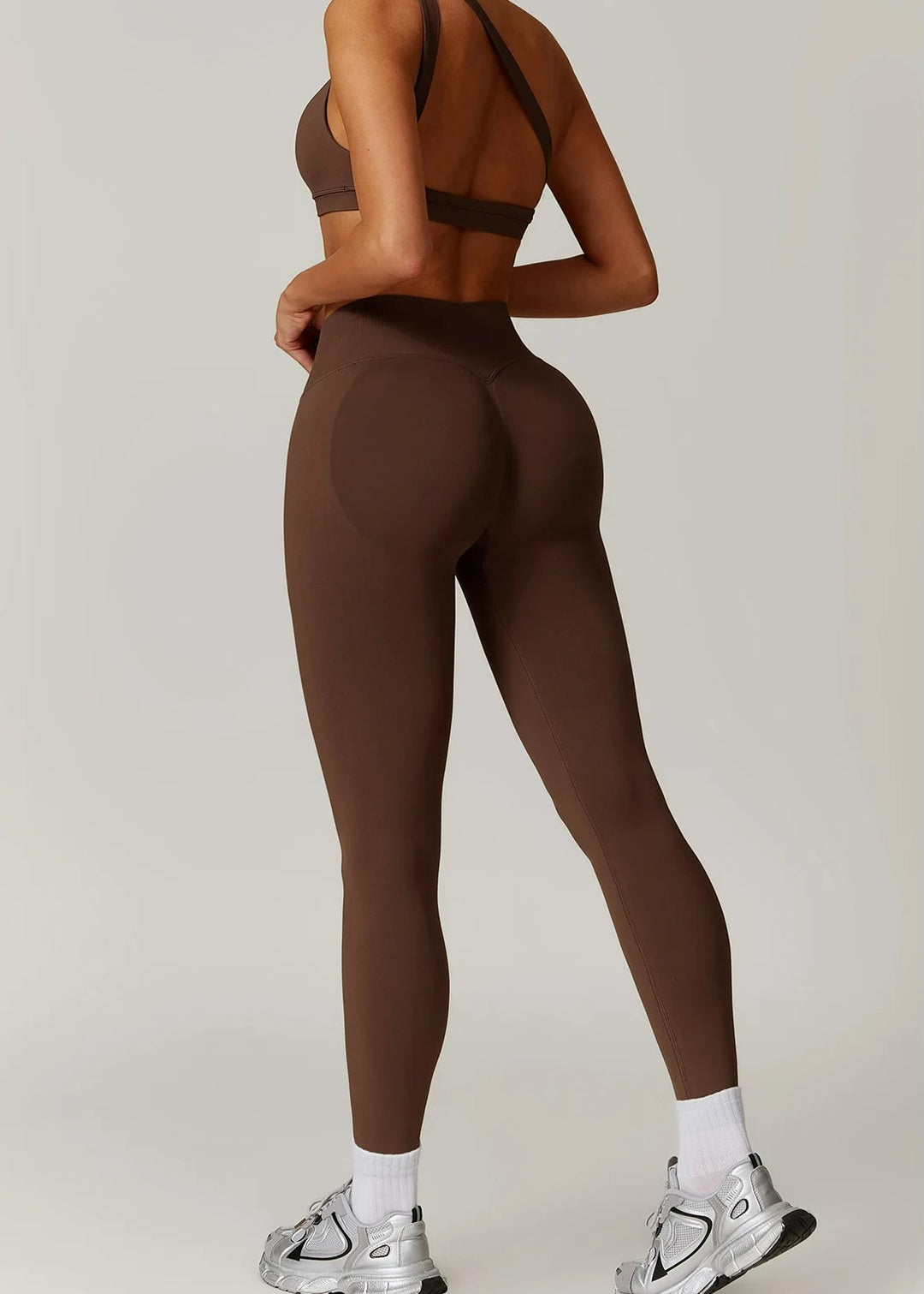 Brown Leggings Backside#color_coffee