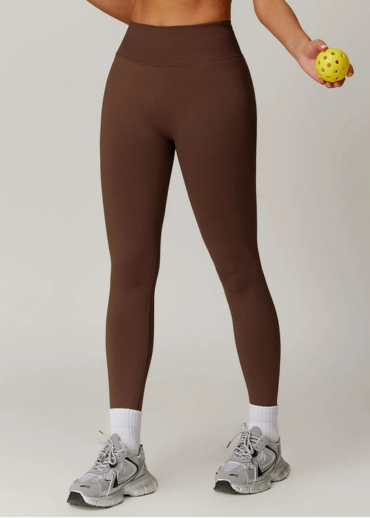 Brown Leggings Frontside#color_coffee