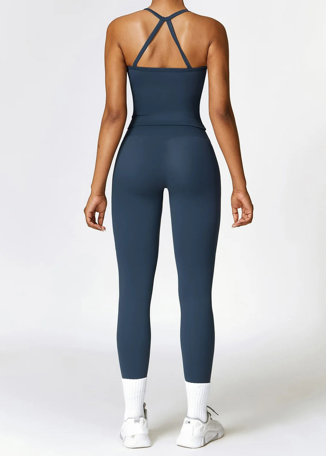 Blue Leggings Backside#color_navy