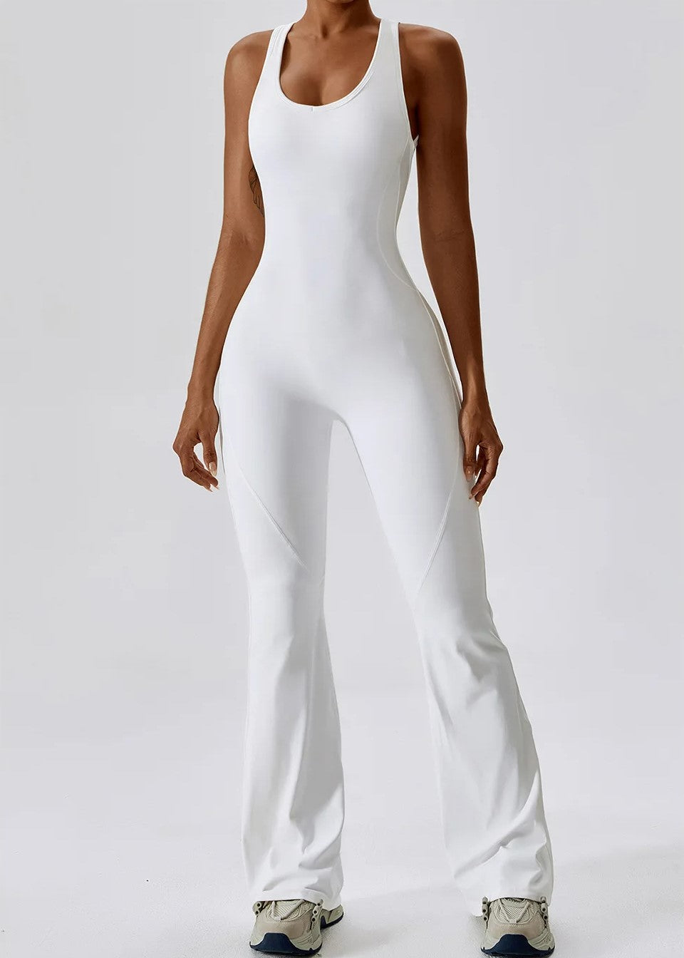 White Jumpsuit Frontside#color_white