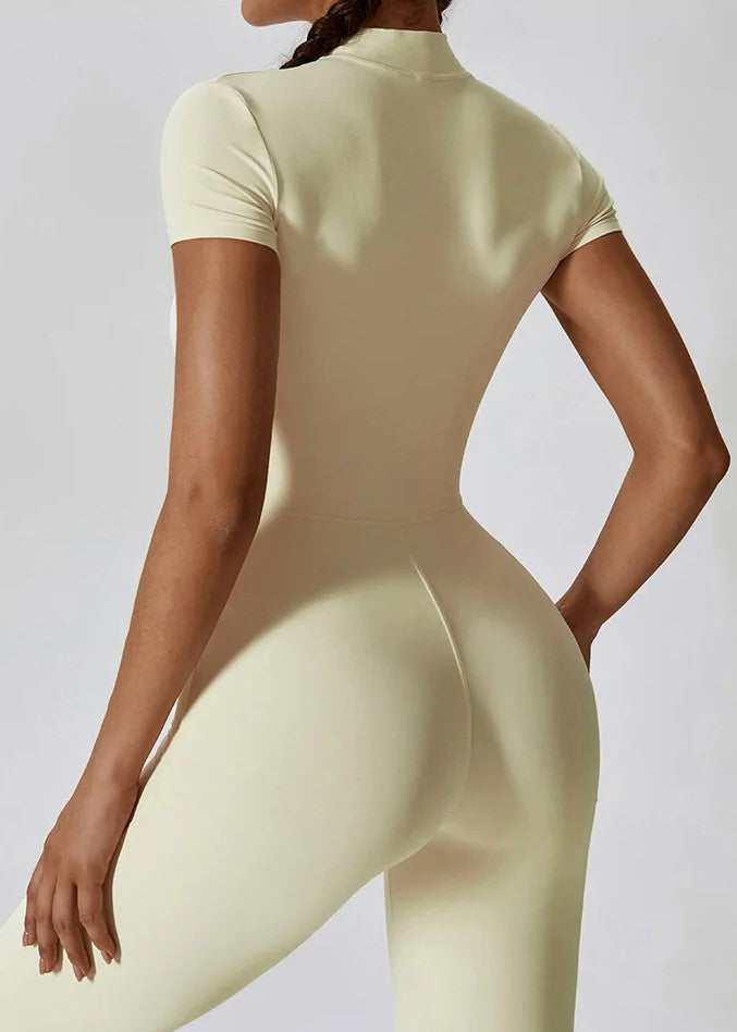 White Jumpsuit Backside#color_cream