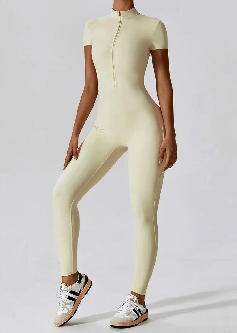 White Jumpsuit Frontside#color_cream