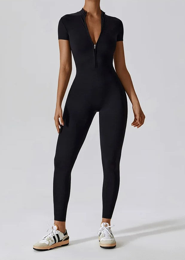 Black Jumpsuit Frontside#color_black