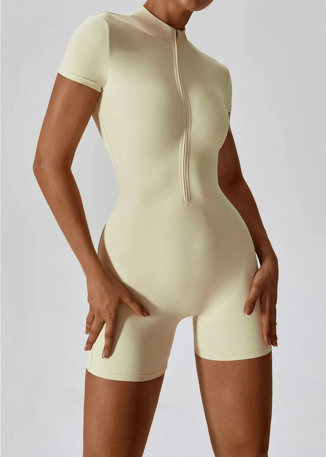 White Romper Frontside#color_cream