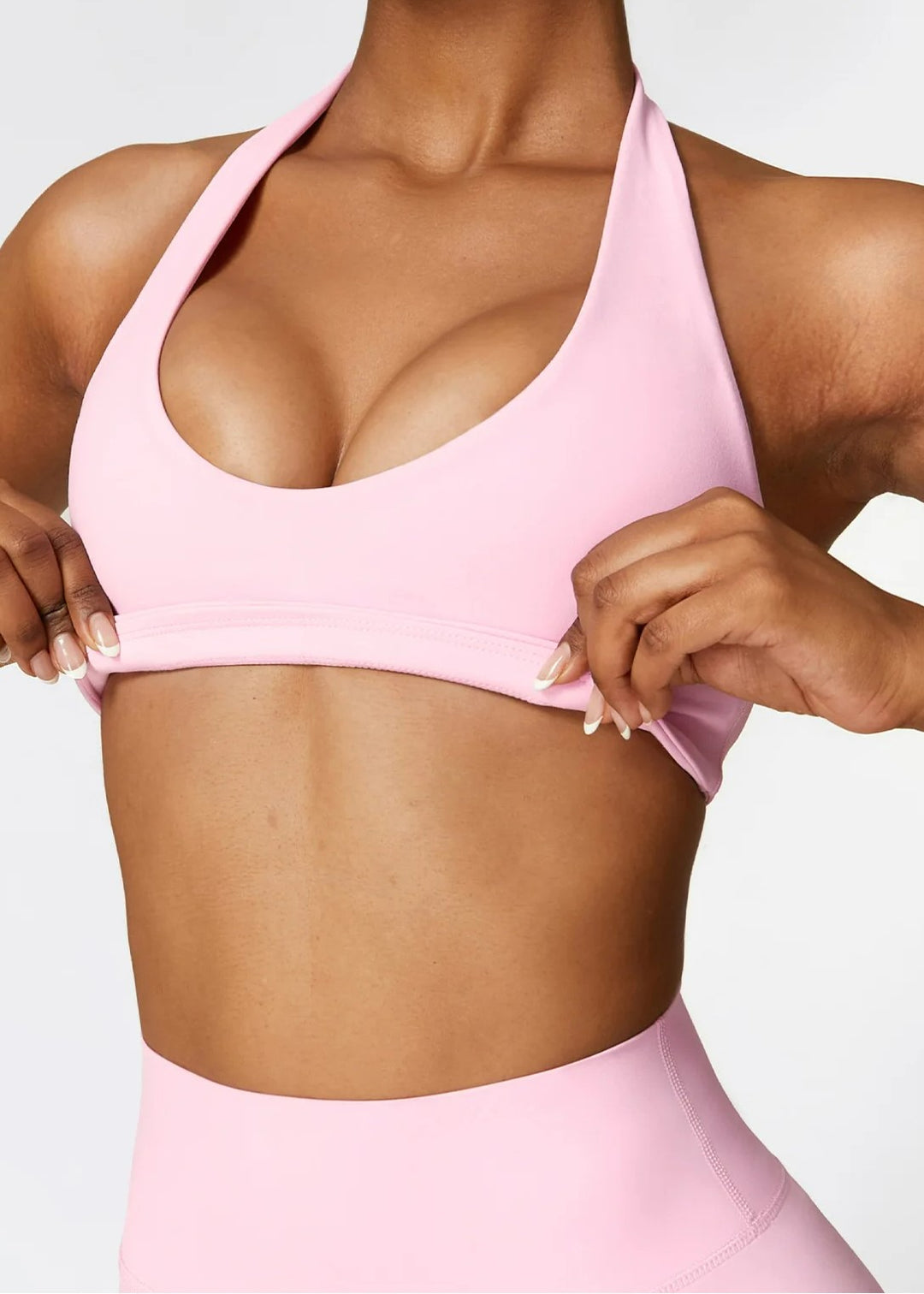 Pink Sports Bra Detail#color_baby-pink