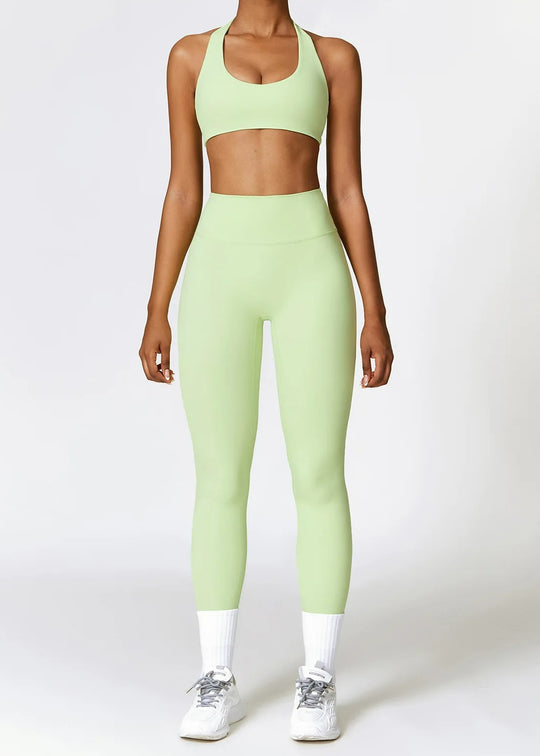 Green Sports Bra Frontside#color_lime