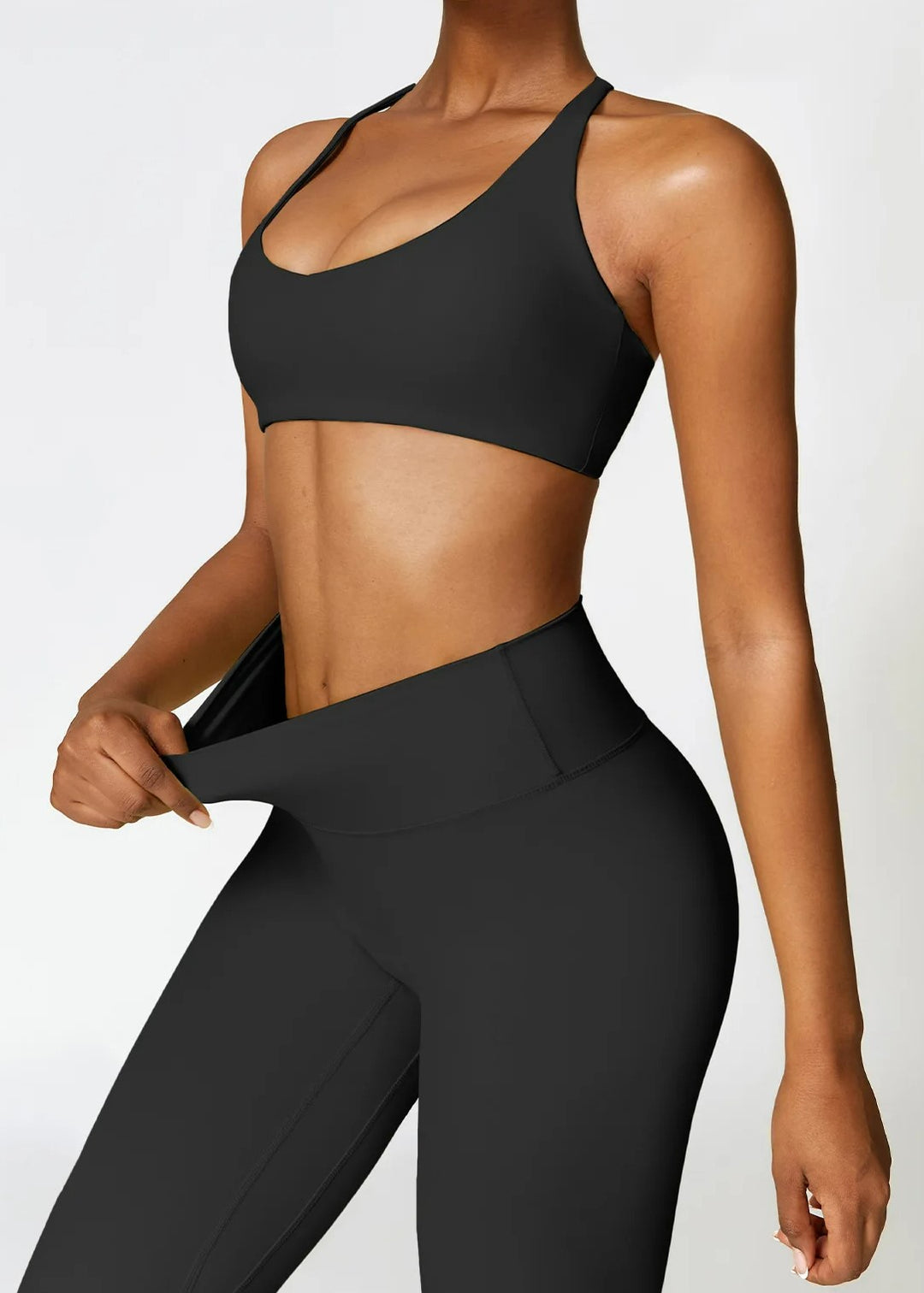 Black Sports Bra Sideview#color_black