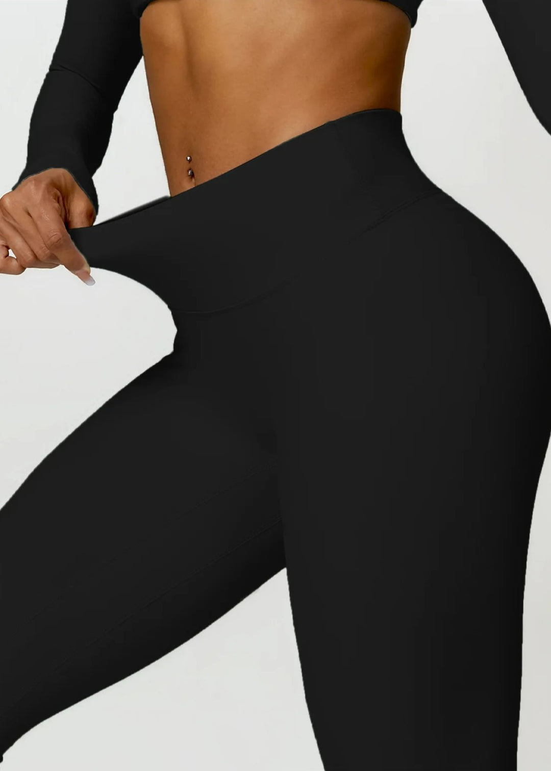 Black Leggings Detail#color_black