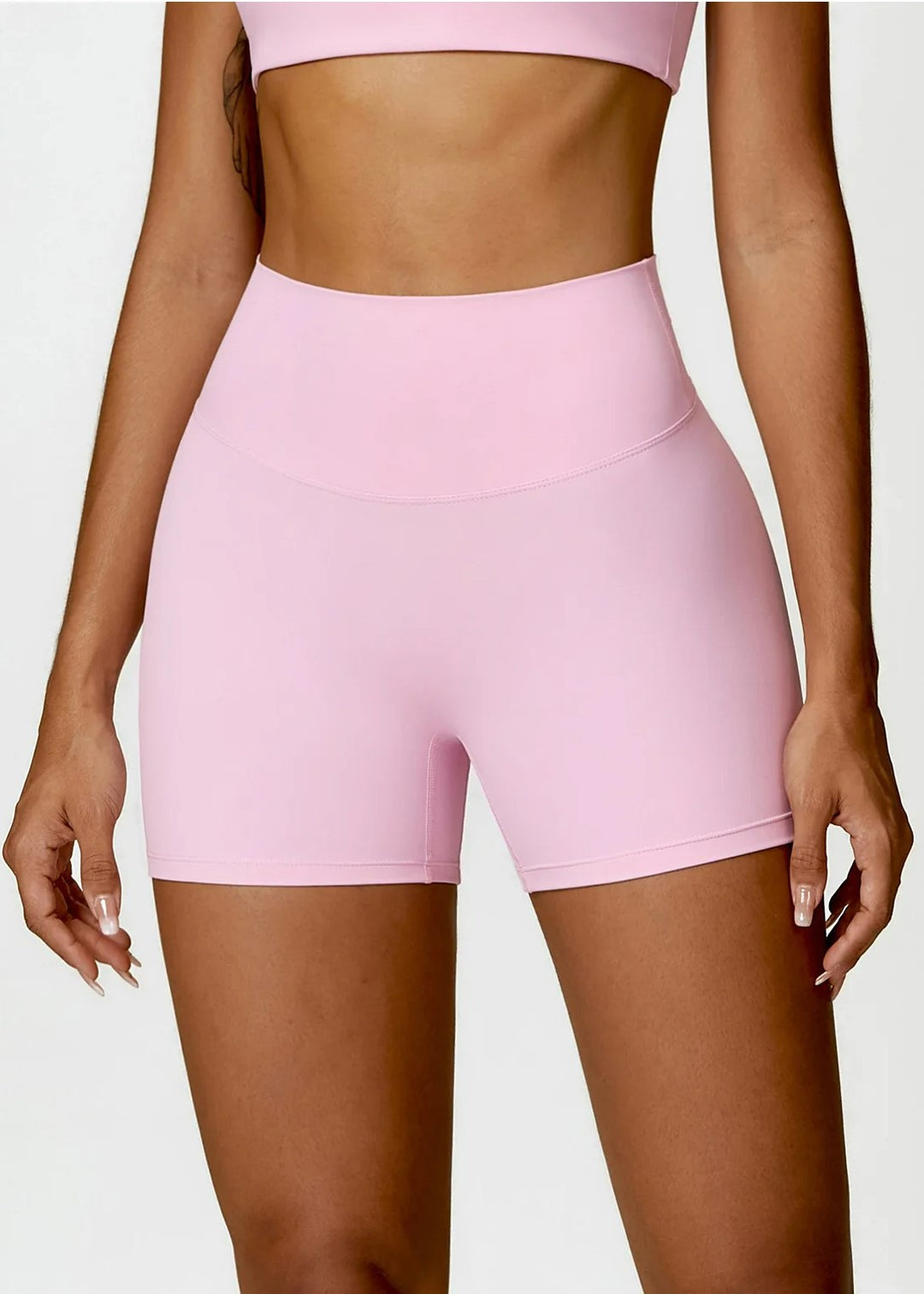 Pink Shorts Frontside#color_baby-pink