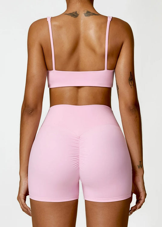 Pink Sports Bra Backside#color_baby-pink