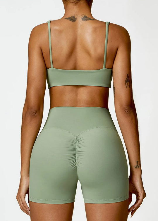 Green Sports Bra Backside#color_sage