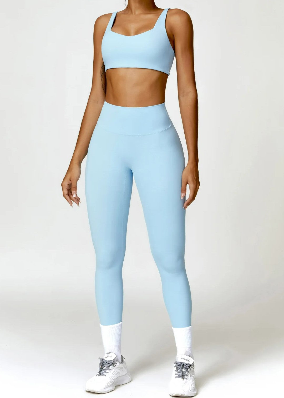 Blue Sports Bra Frontside#color_baby-blue