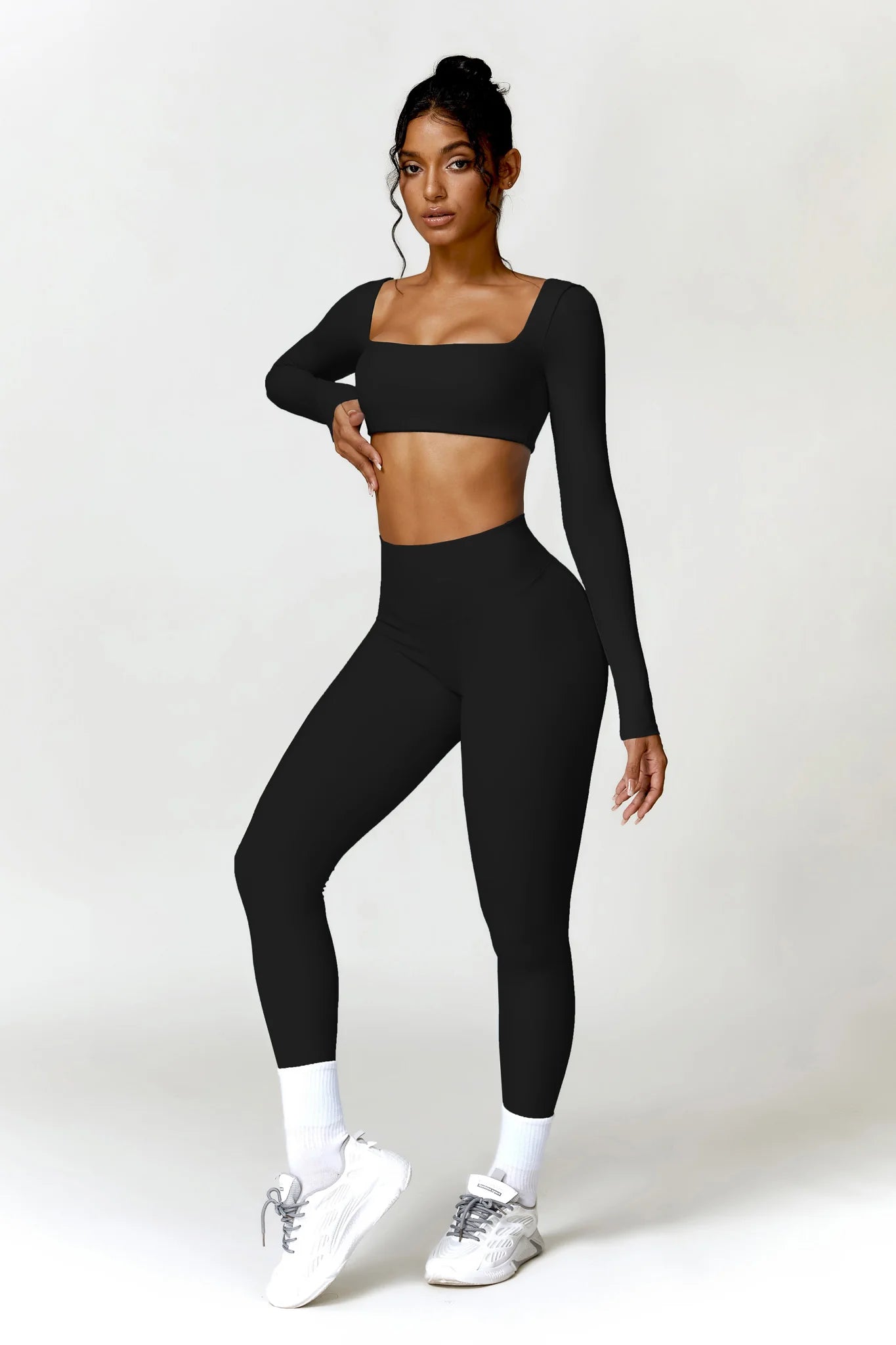 Chelsea Long Sleeve Crop Top
