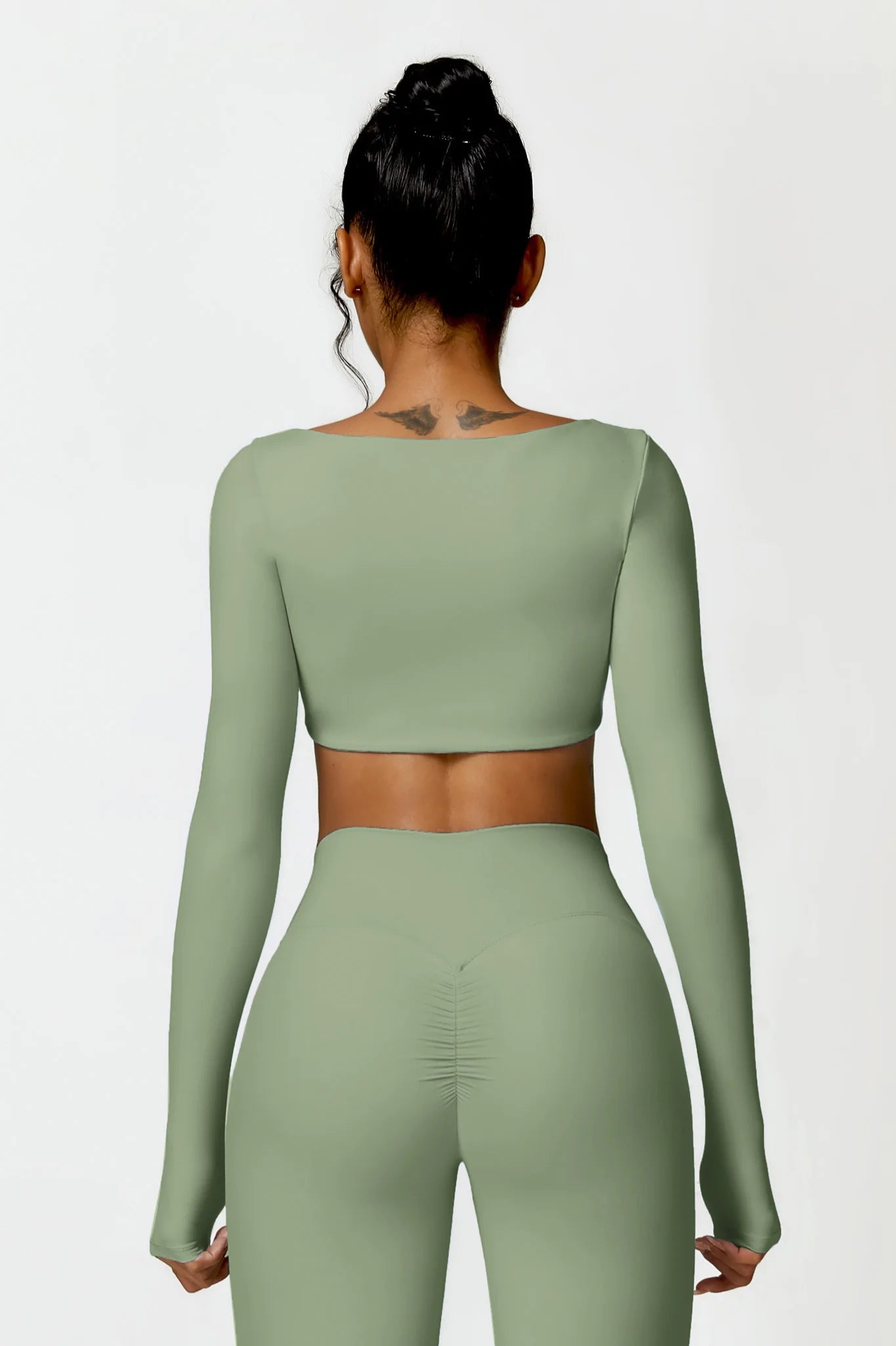Chelsea Long Sleeve Crop Top
