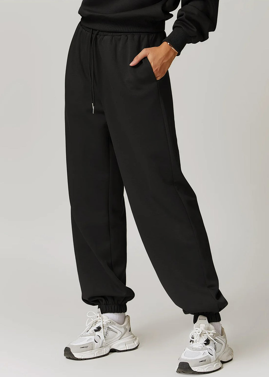 Black Joggers Frontside#color_black