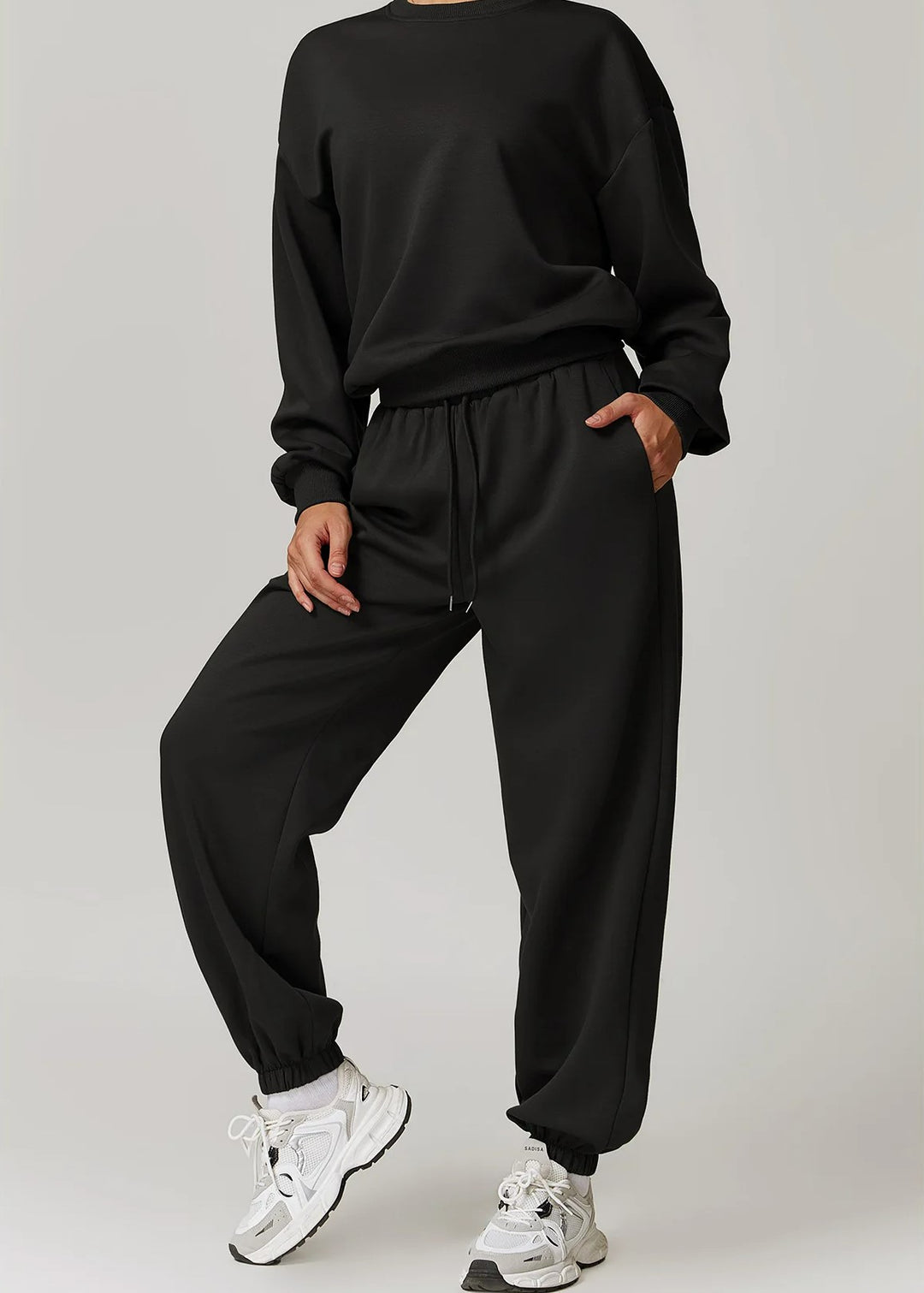 Black Joggers Frontside#color_black