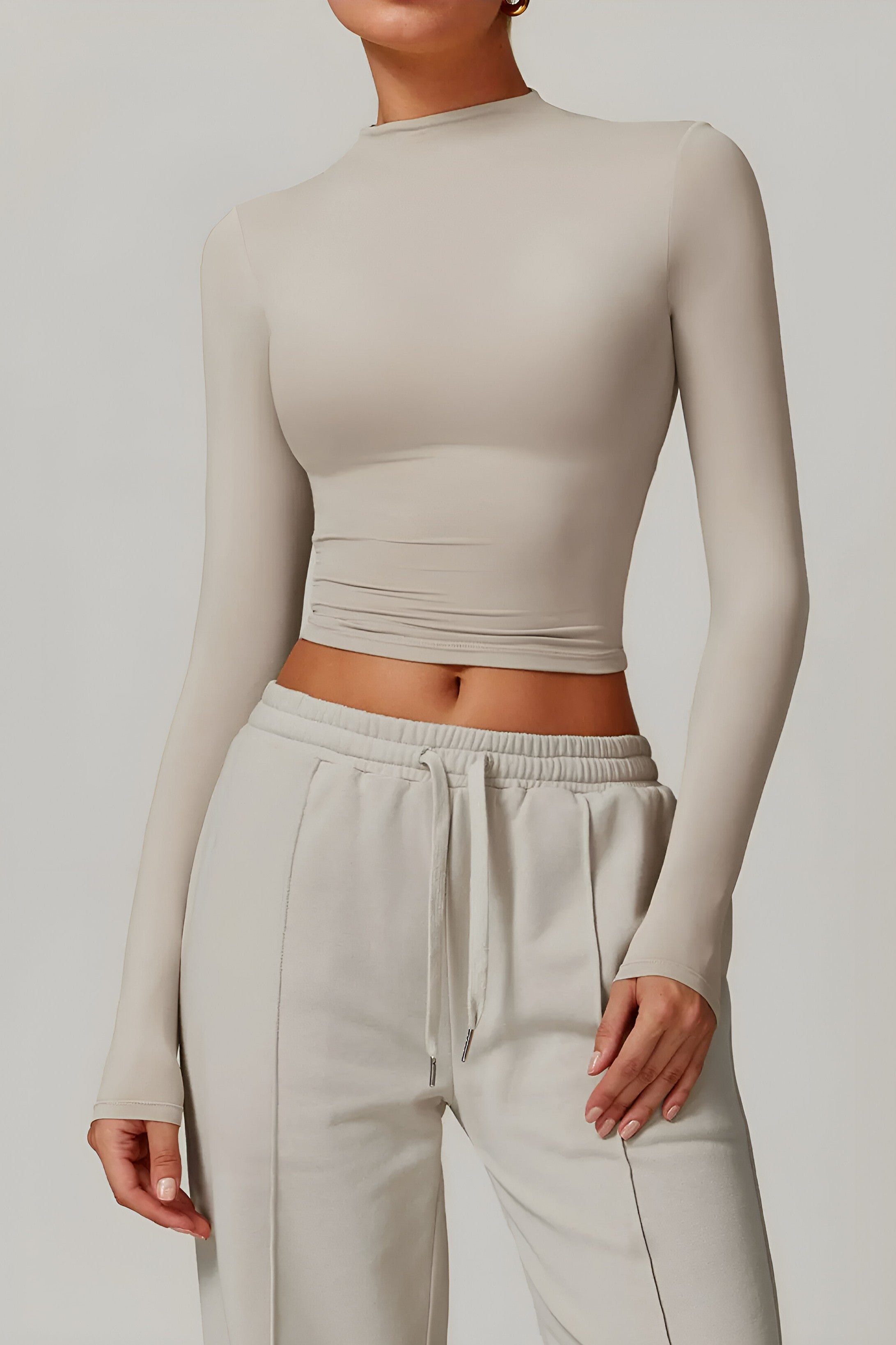 Rose Turtleneck Top