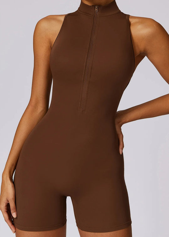 Brown Romper Frontside#color_chocolate