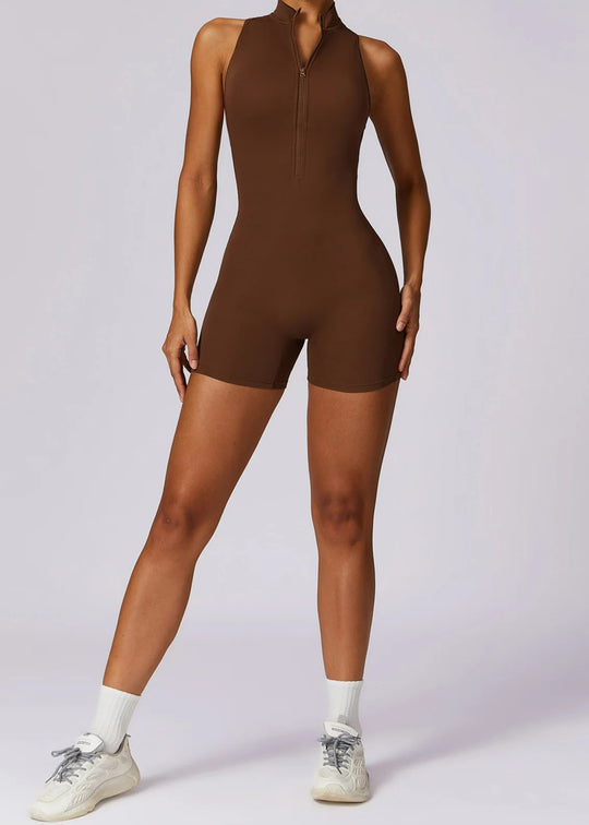 Brown Romper Frontside#color_chocolate