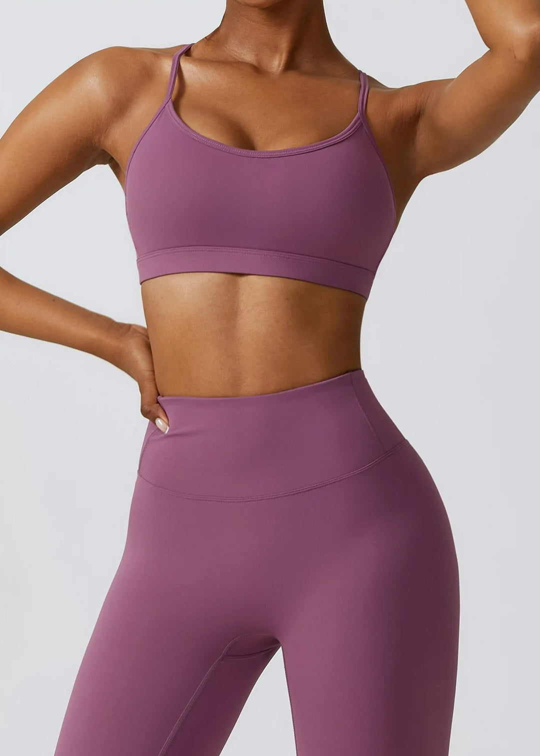 Purple Sports Bra Frontside#color_purple