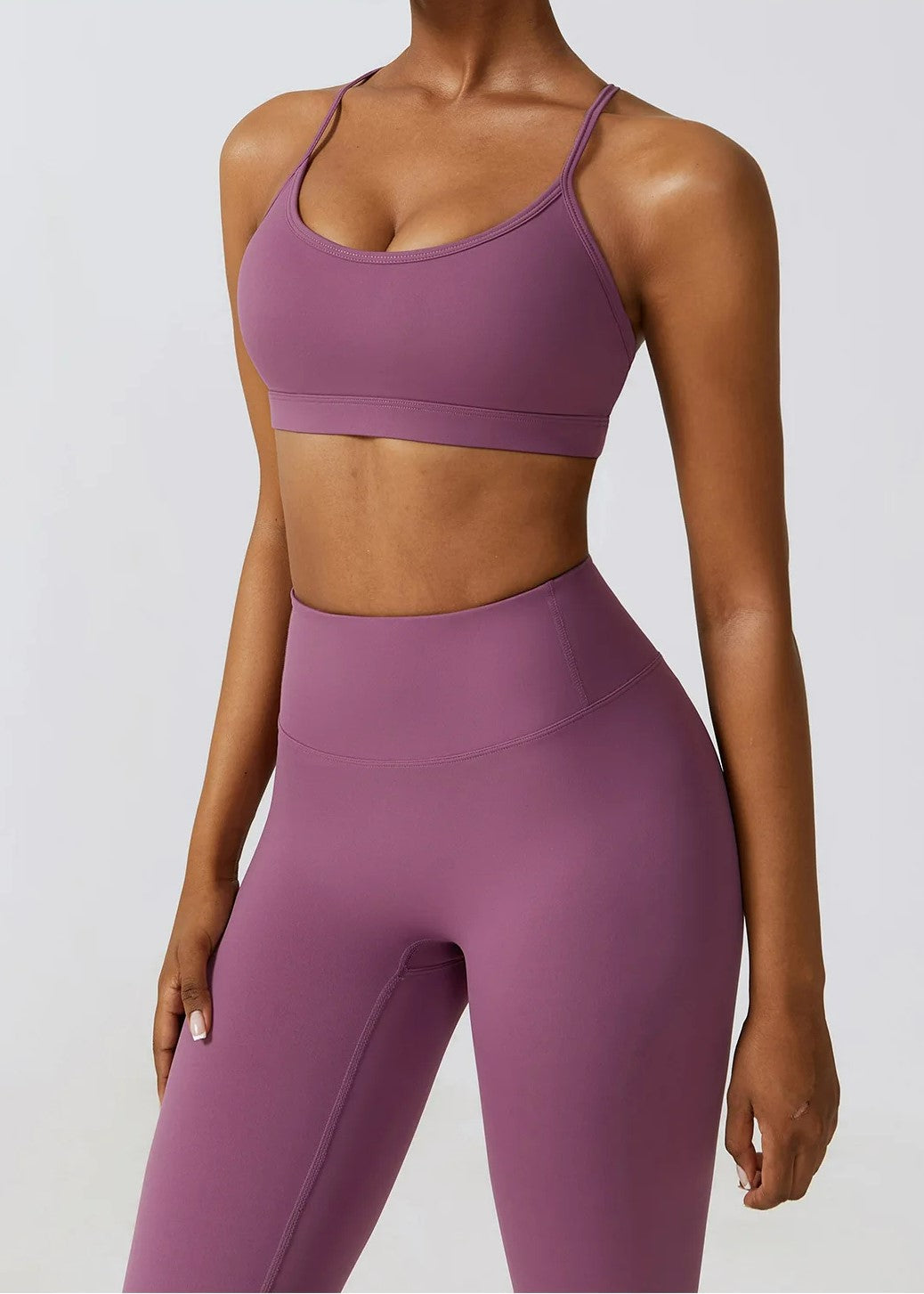 Purple Sports Bra Frontside#color_purple