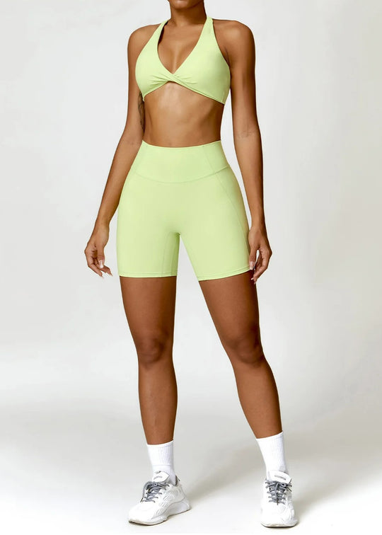 Green Shorts Frontside#color_lime