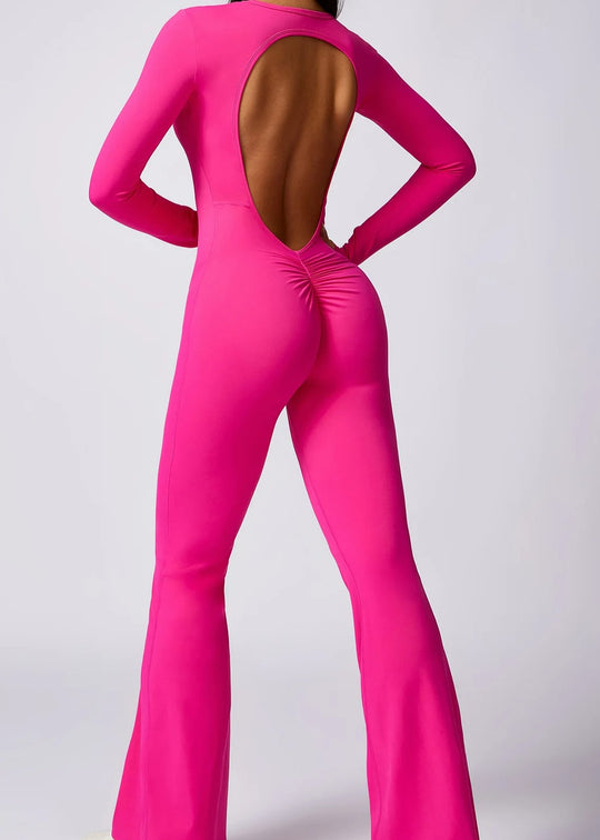 Pink Jumpsuit Backside#color_pink