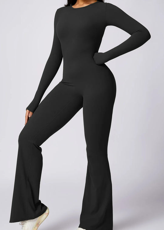 Black Jumpsuit Frontside#color_black