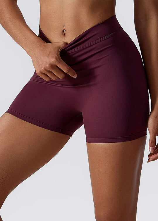 Burgundy Shorts Frontside#color_burgundy