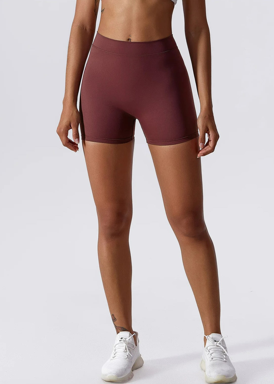 Burgundy Shorts Frontside#color_burgundy